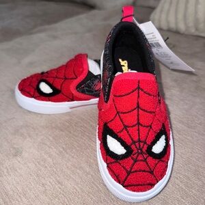Marvel Spider-Man Red and Black Toddler Shoes unisex kids size 9